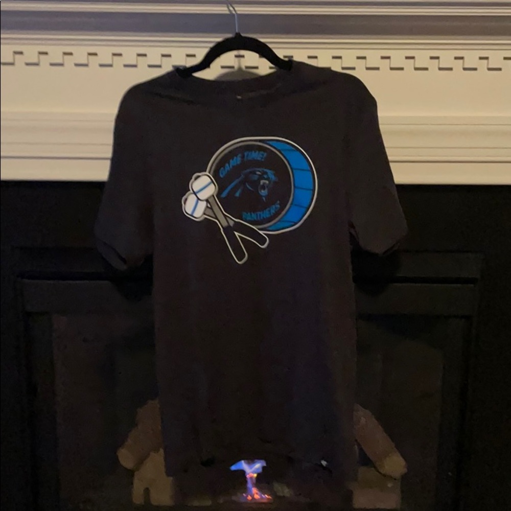 ‘47 Carolina Panthers “Keep Pounding” Drum T-shirt